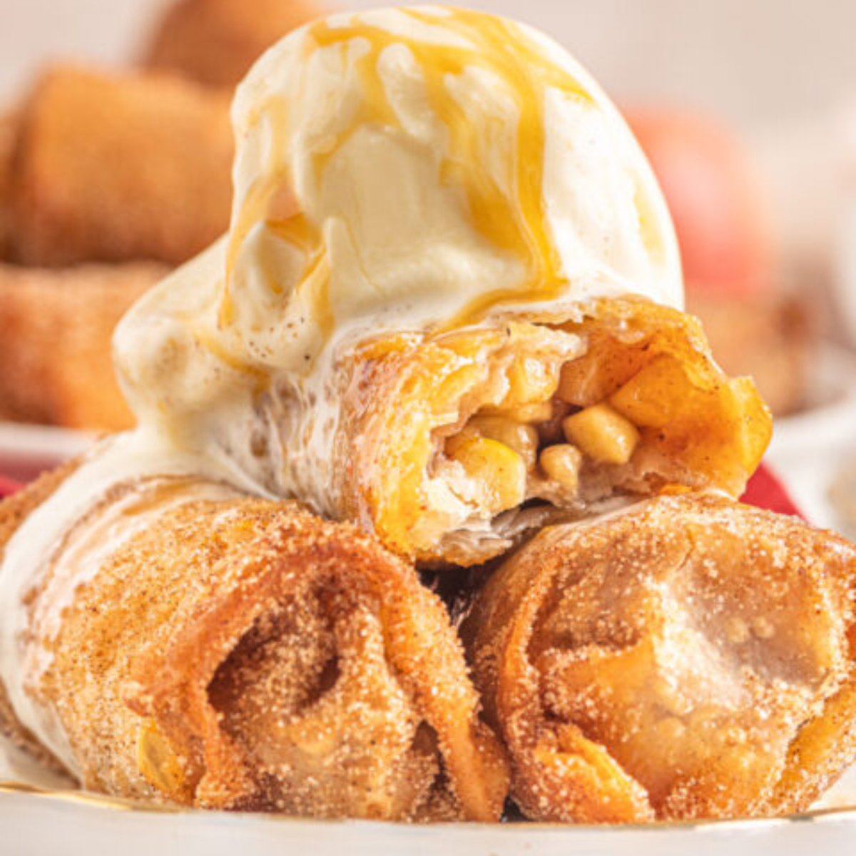 Apple Pie Egg Rolls