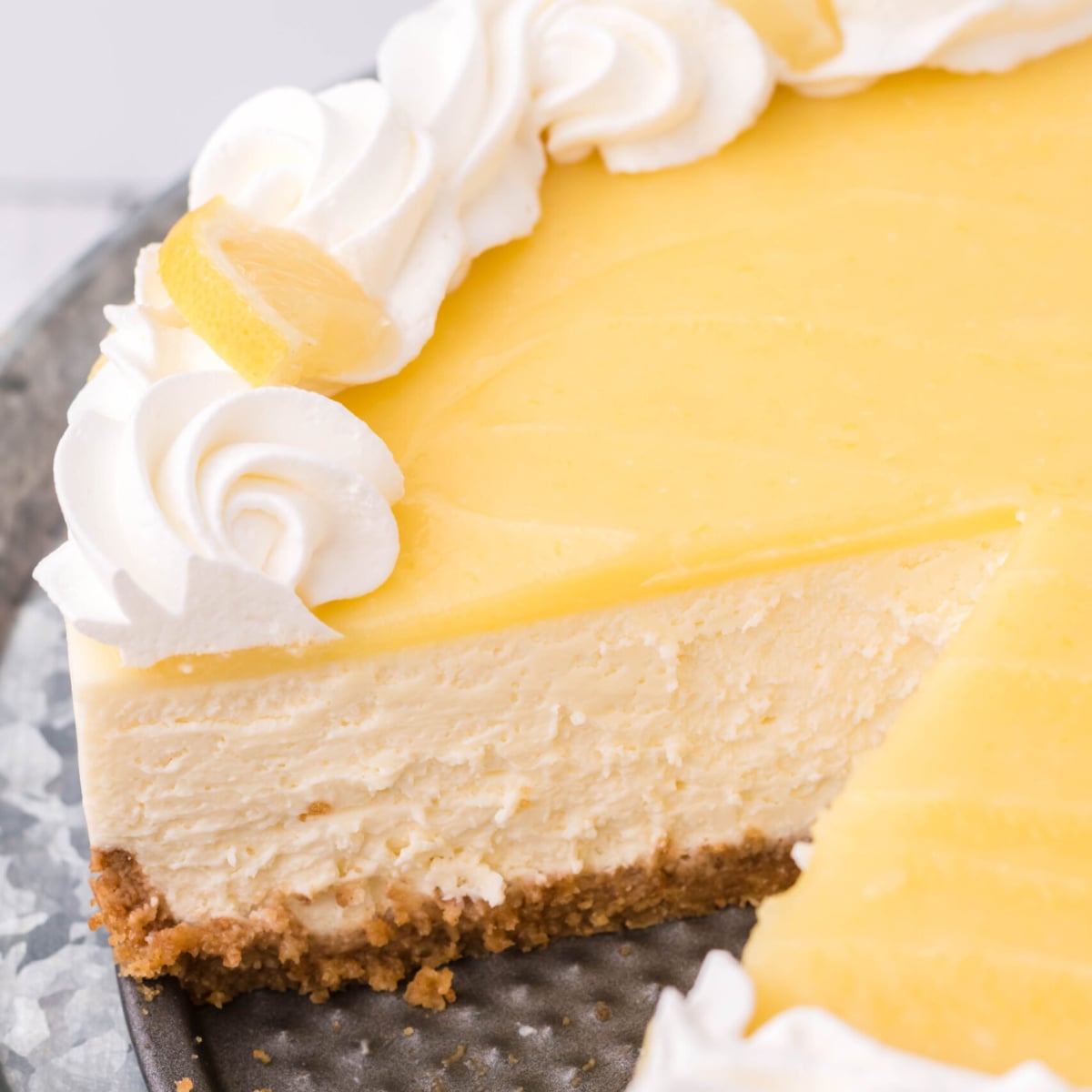 Lemon Curd Cheesecake