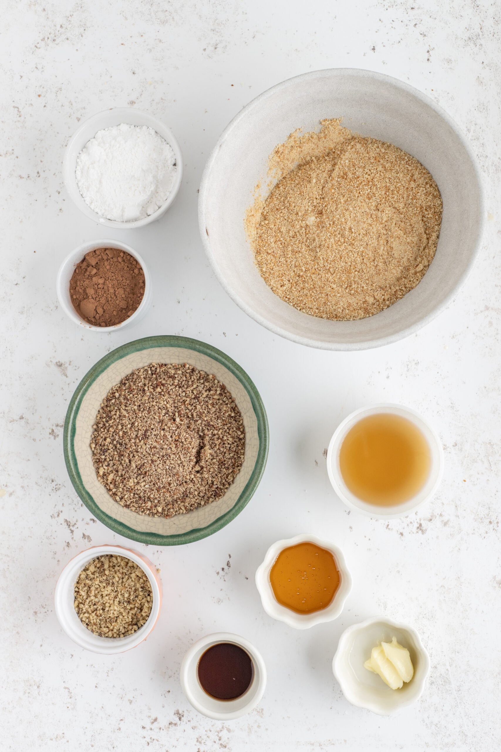 Overhead shot of ingredients needed for this recipe.