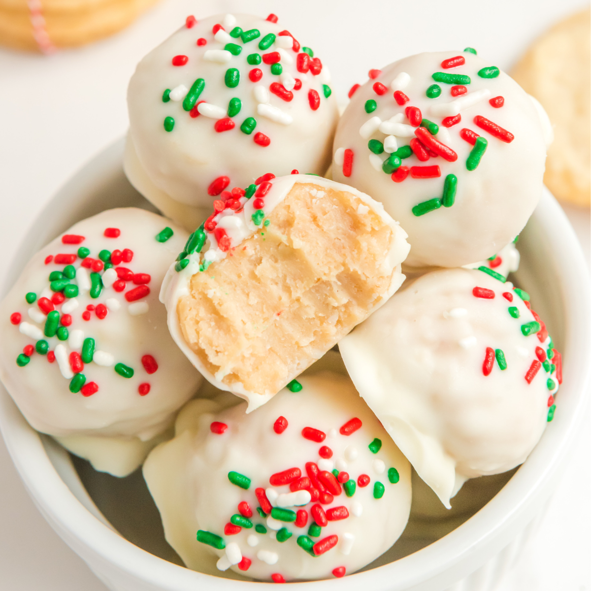 Sugar Cookie Truffles