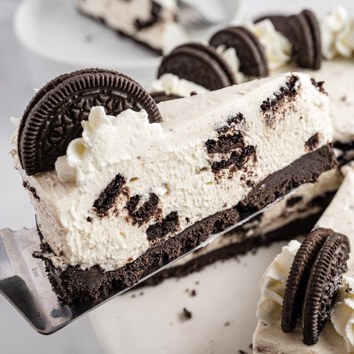 No Bake Oreo Cheesecake