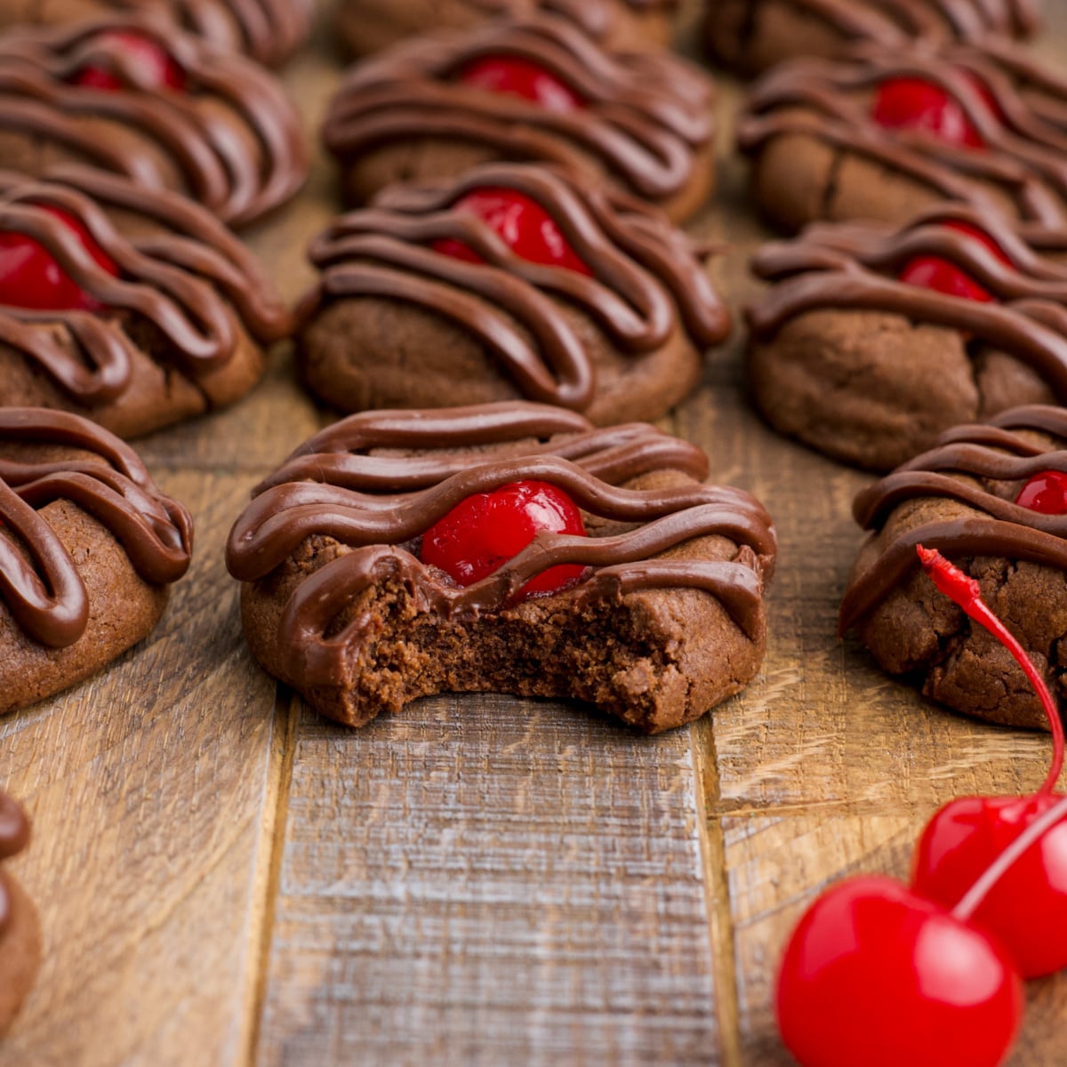 Chocolate Cherry Cookies