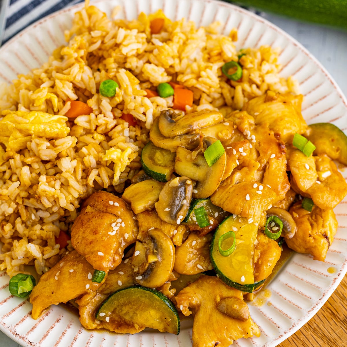 Panda Express Mushroom Chicken