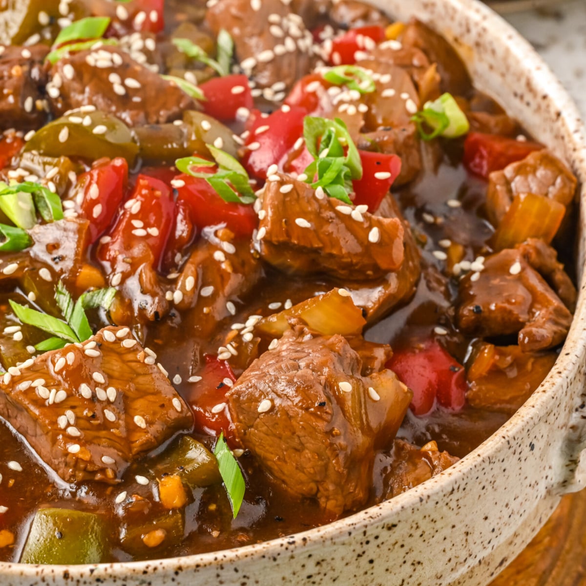 Chinese Pepper Steak