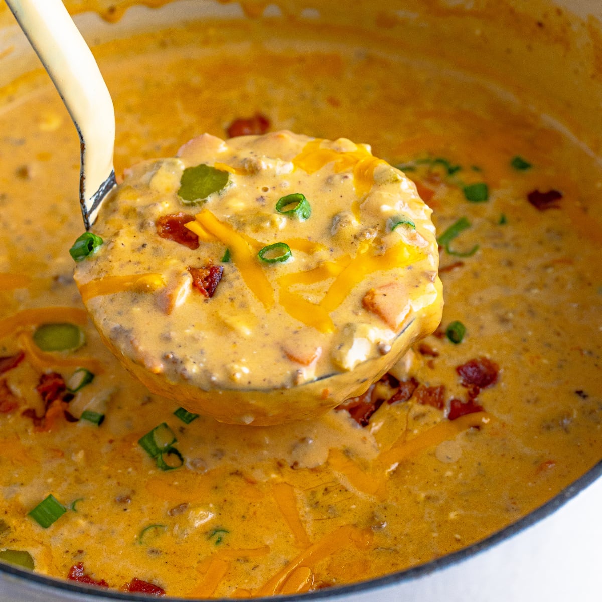Bacon Cheeseburger Soup