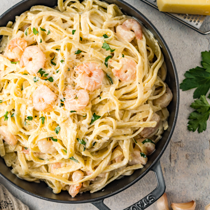 Shrimp Alfredo