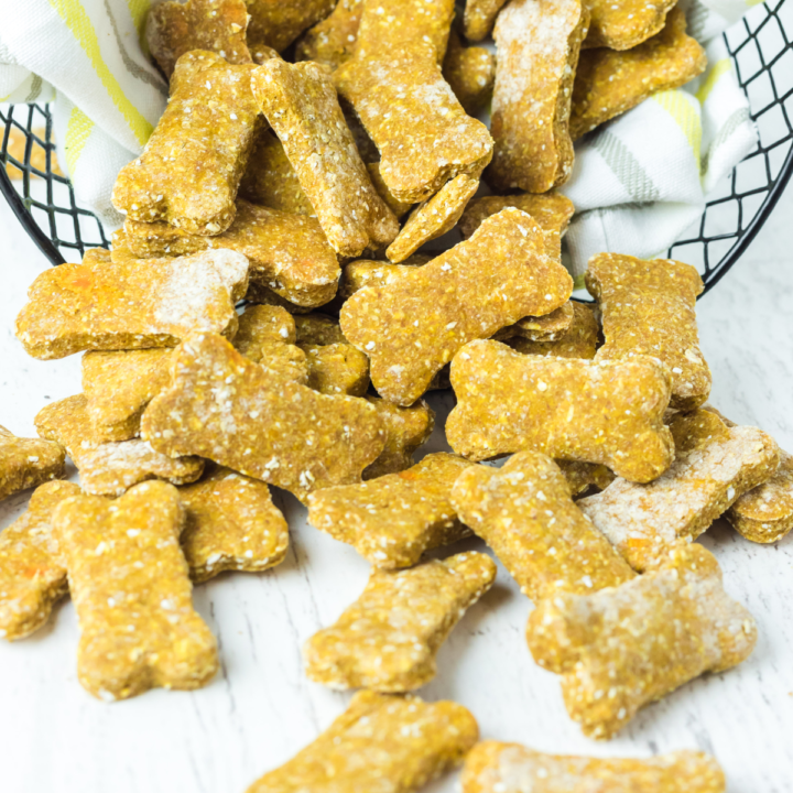 Sweet Potato and Pumpkin Dog Treats