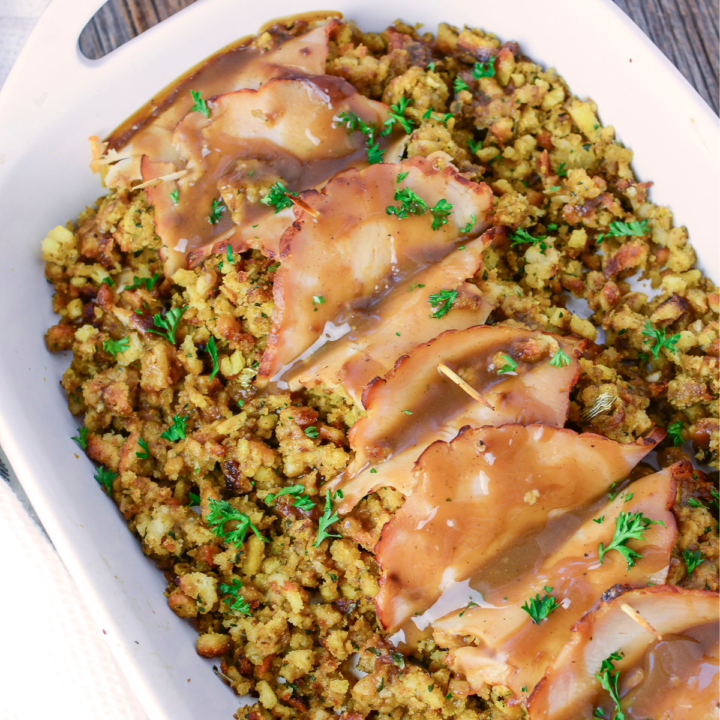 Turkey Stuffing Roll Ups