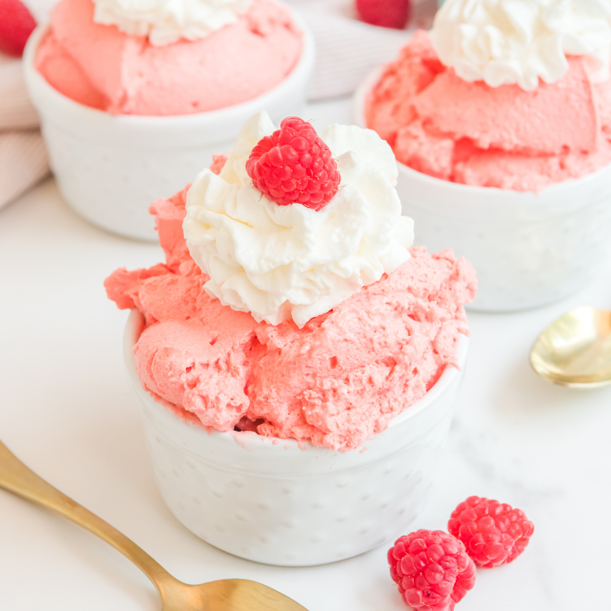 Raspberry Jello Fluff Salad