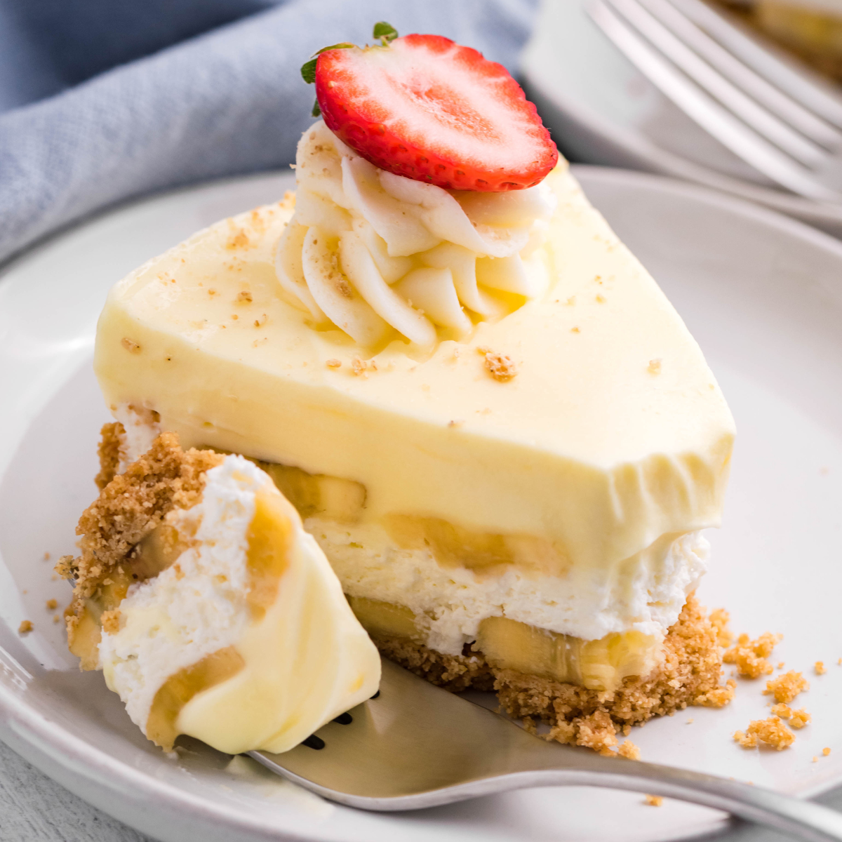 Banana Cream Cheesecake