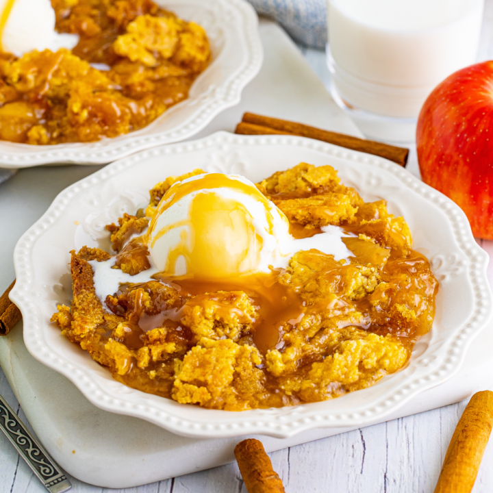 Caramel Apple Dump Cake