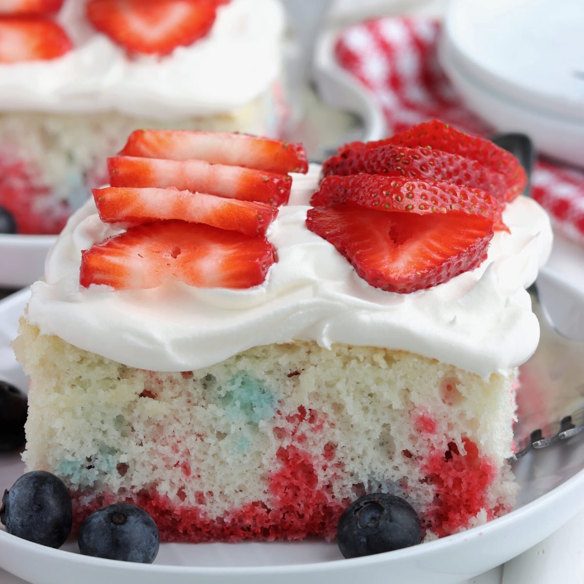 American Flag Cake