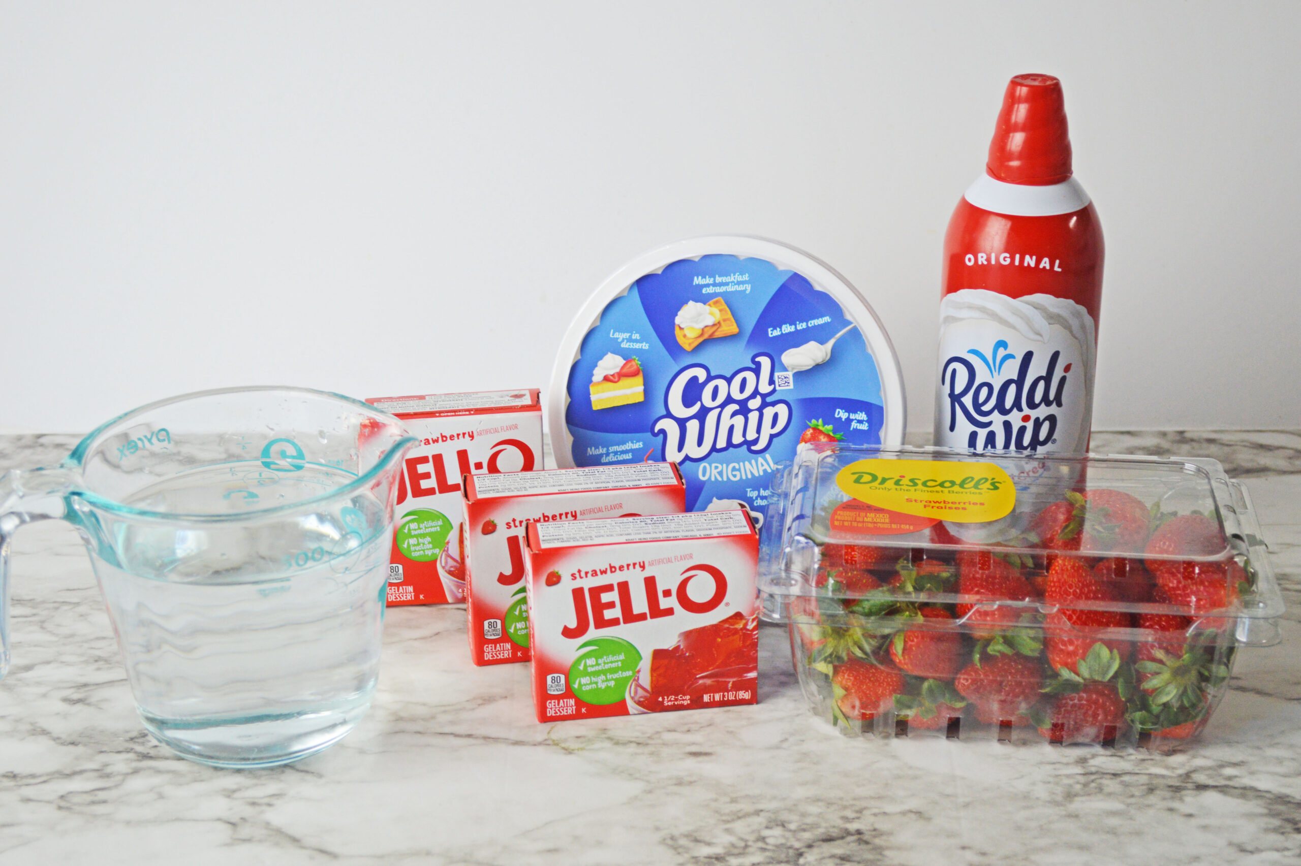 Front view of the ingredients needed to complete this recipe.