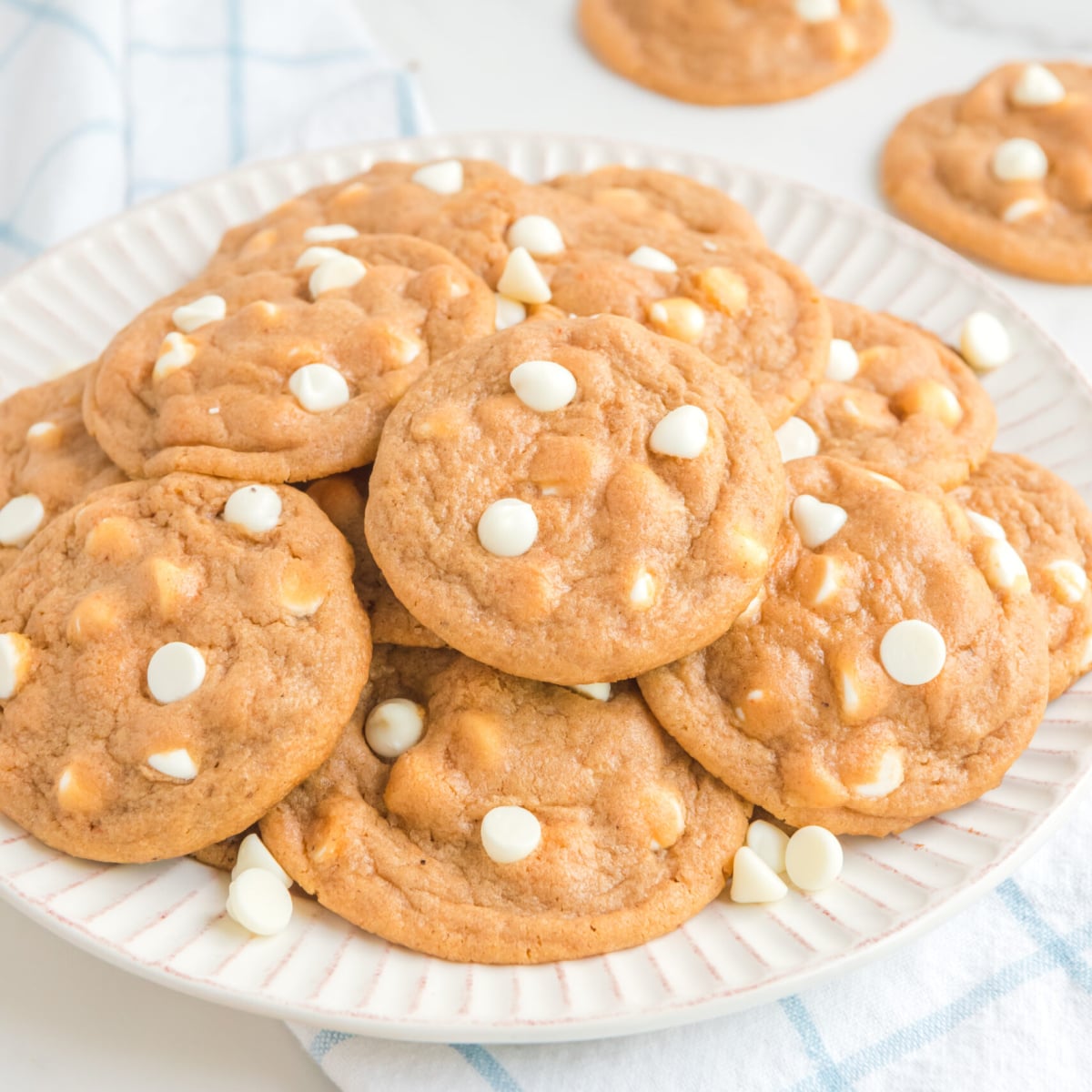 Pumpkin Spice Pudding Cookies