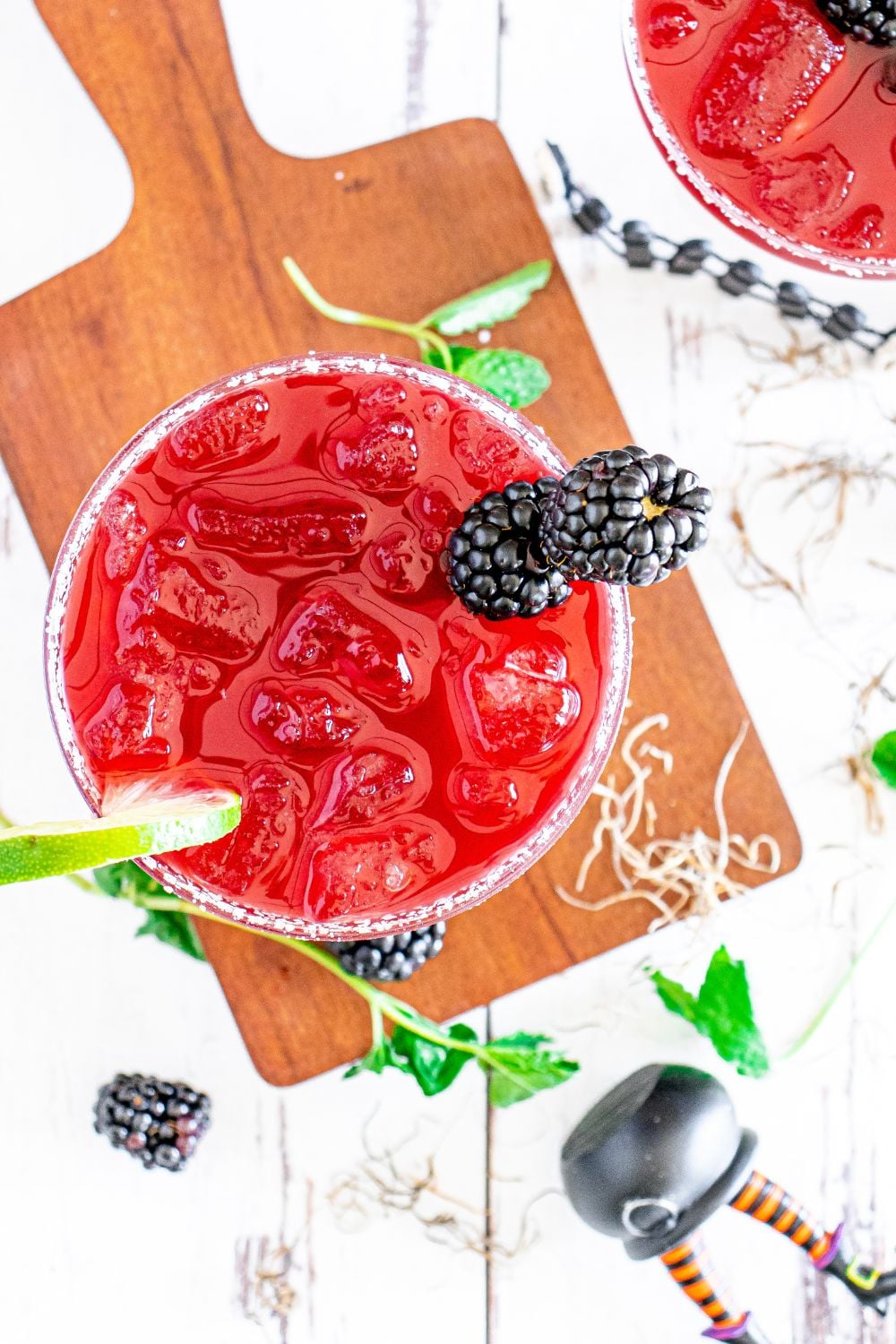 Sanderson Sisters Margarita on a tray