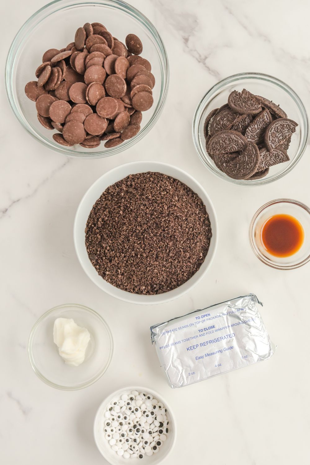 ingredients for bat truffles