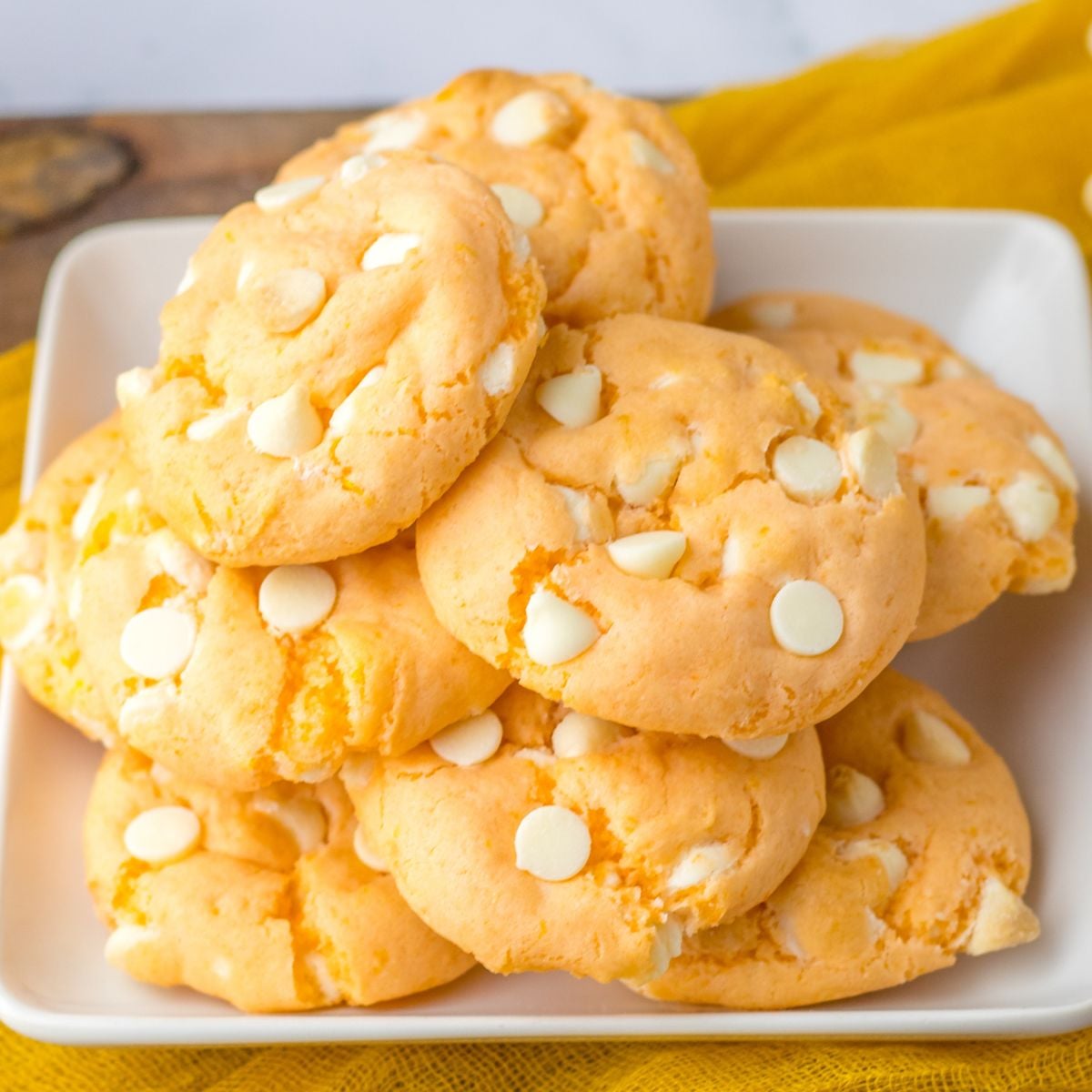 Orange Creamsicle Cookies
