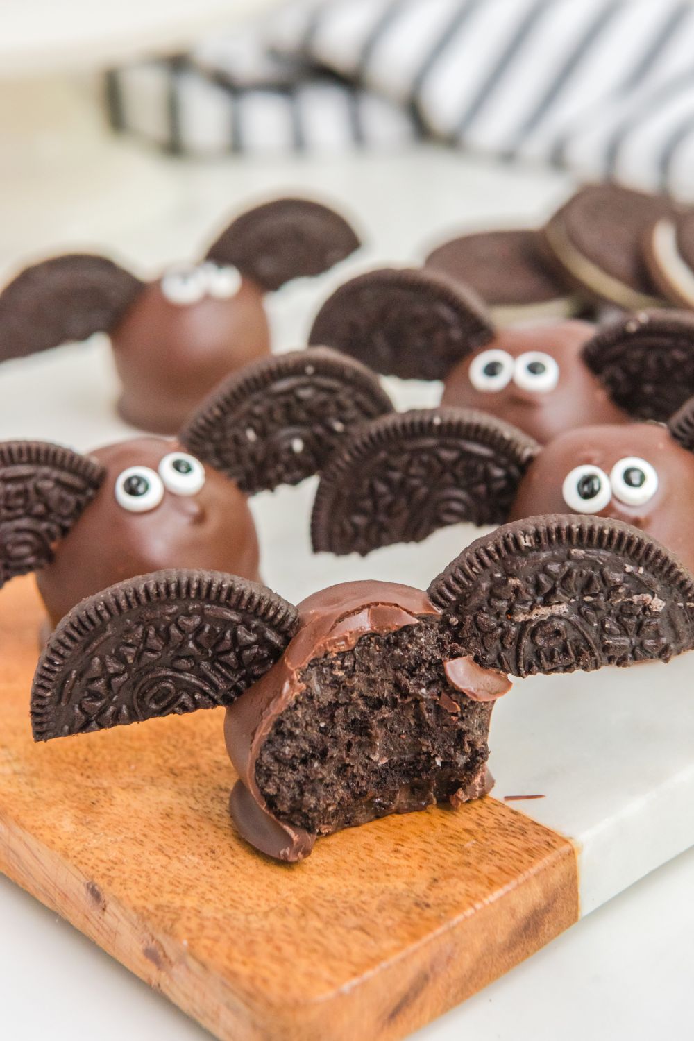 oreo dessert bites on table