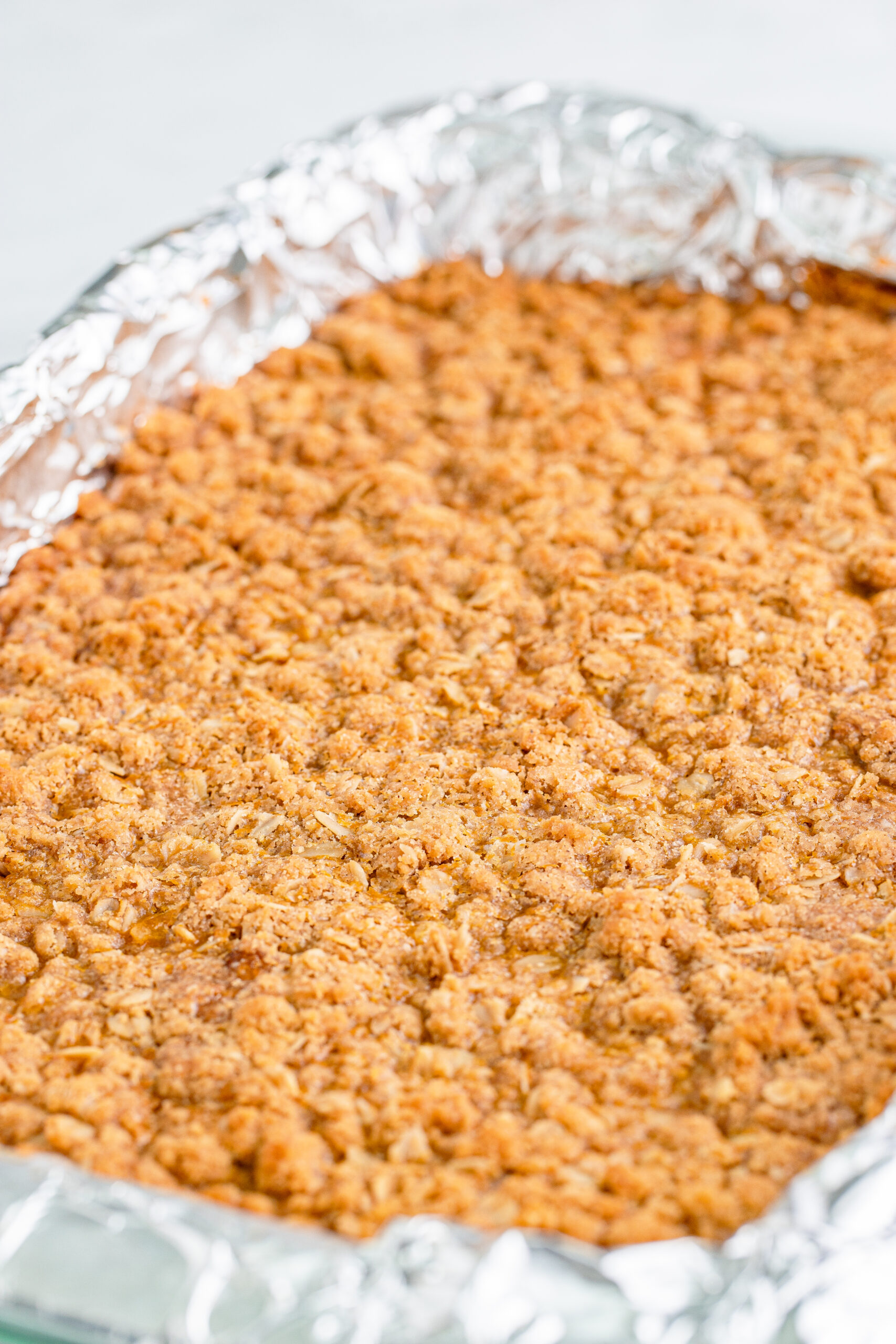 cooked pumpkin streusel bars