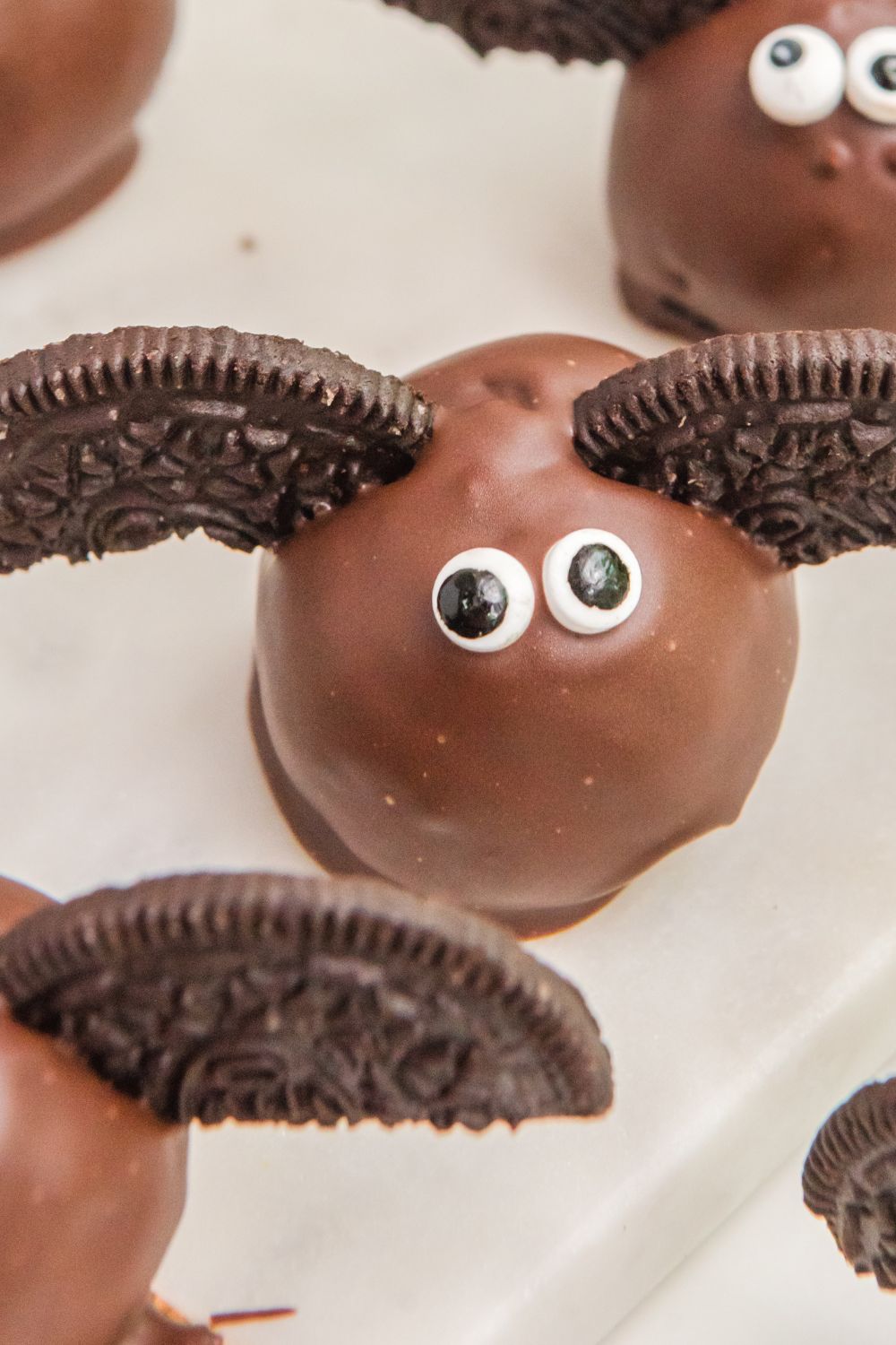 spooky halloween treats on table