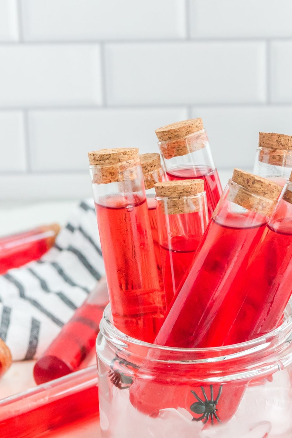 test tube shots alcohol