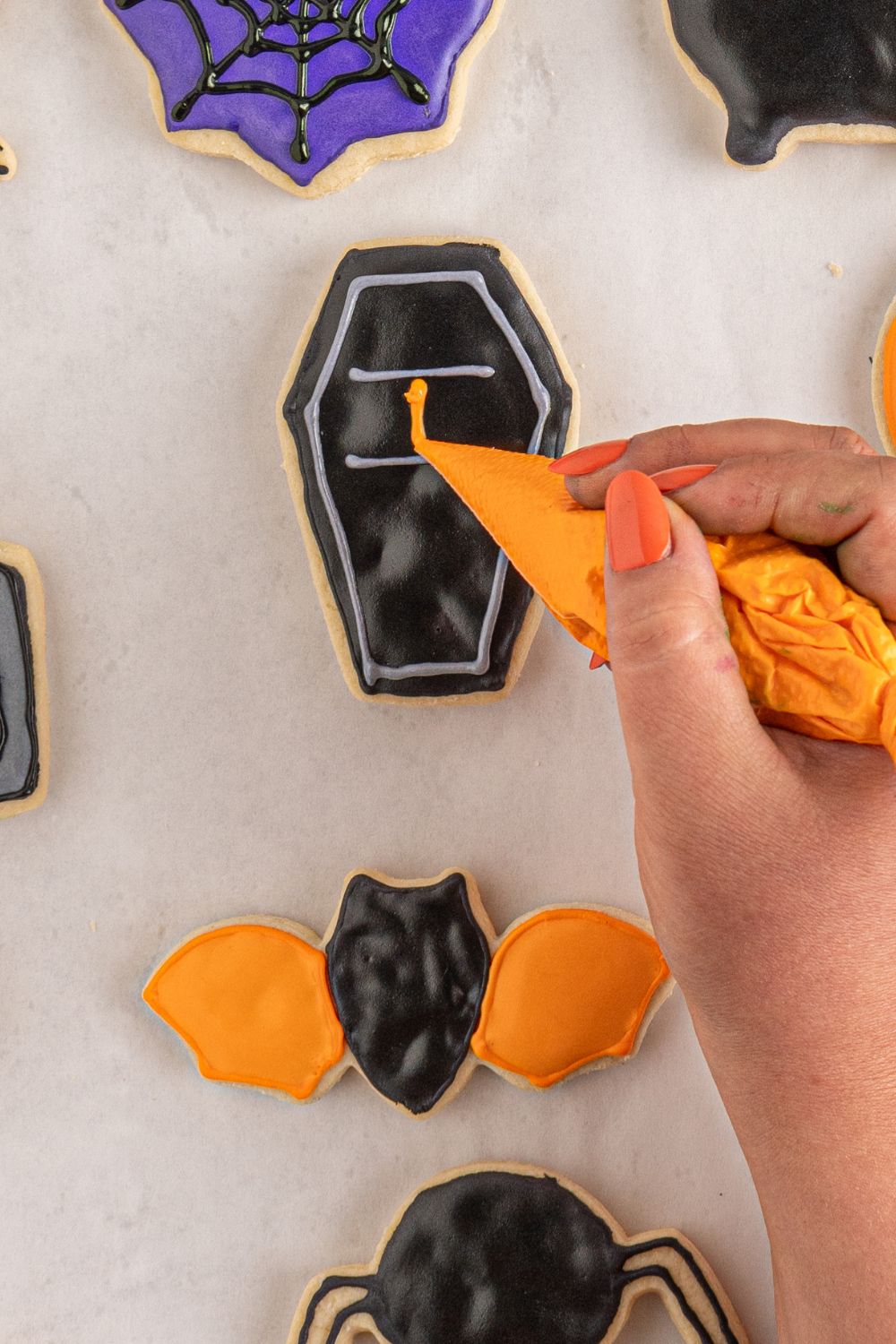 writing RIP on a cookie