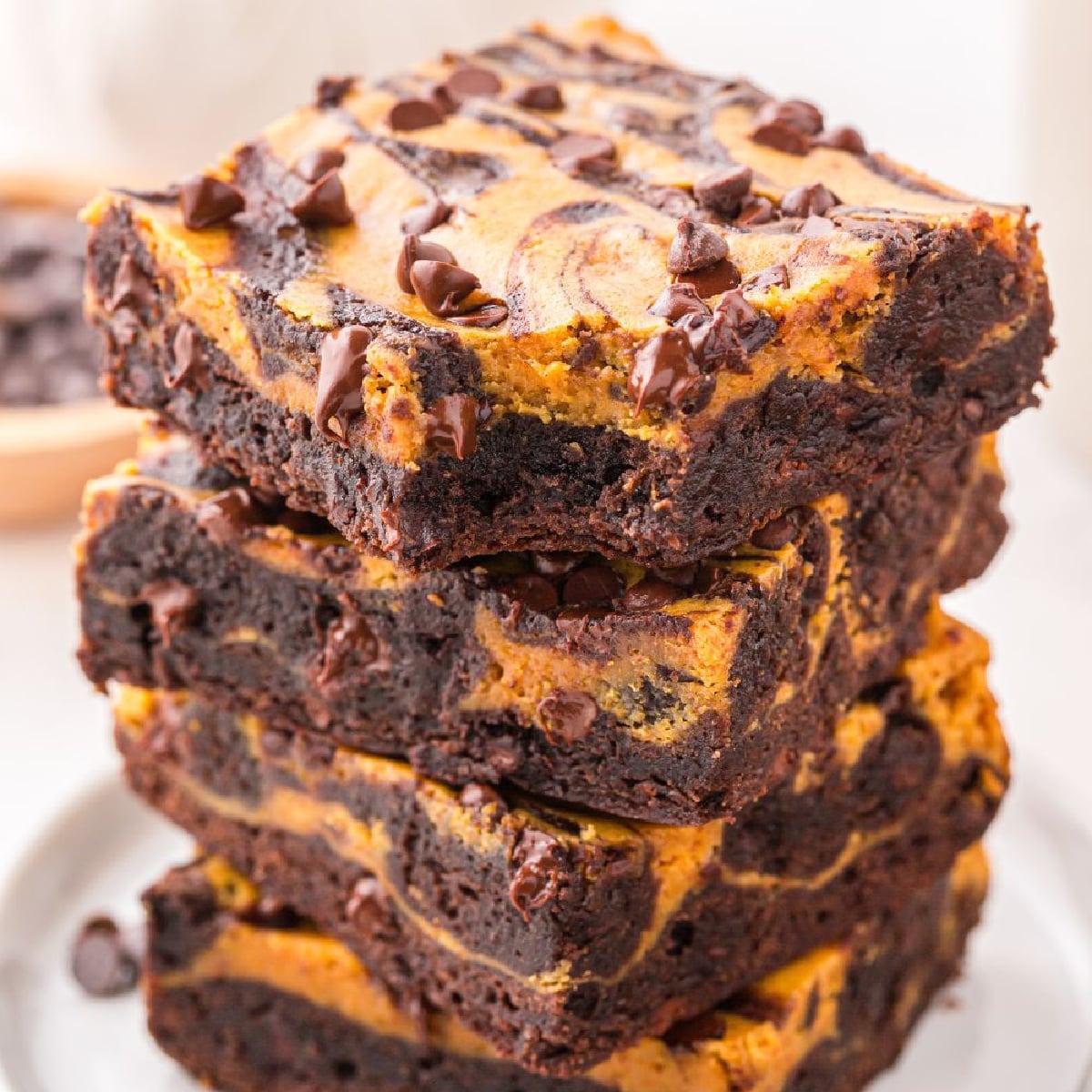 Easy Pumpkin Brownies