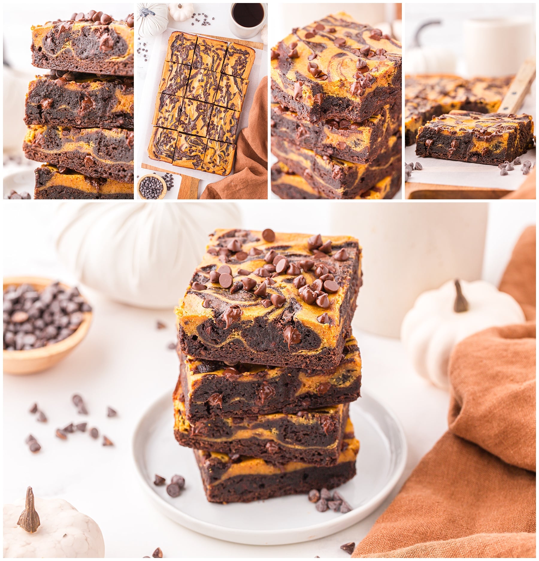 brownie image collage