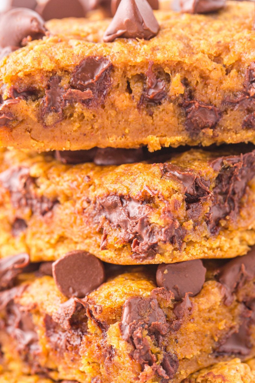 bars stacked on top of each other with a side view