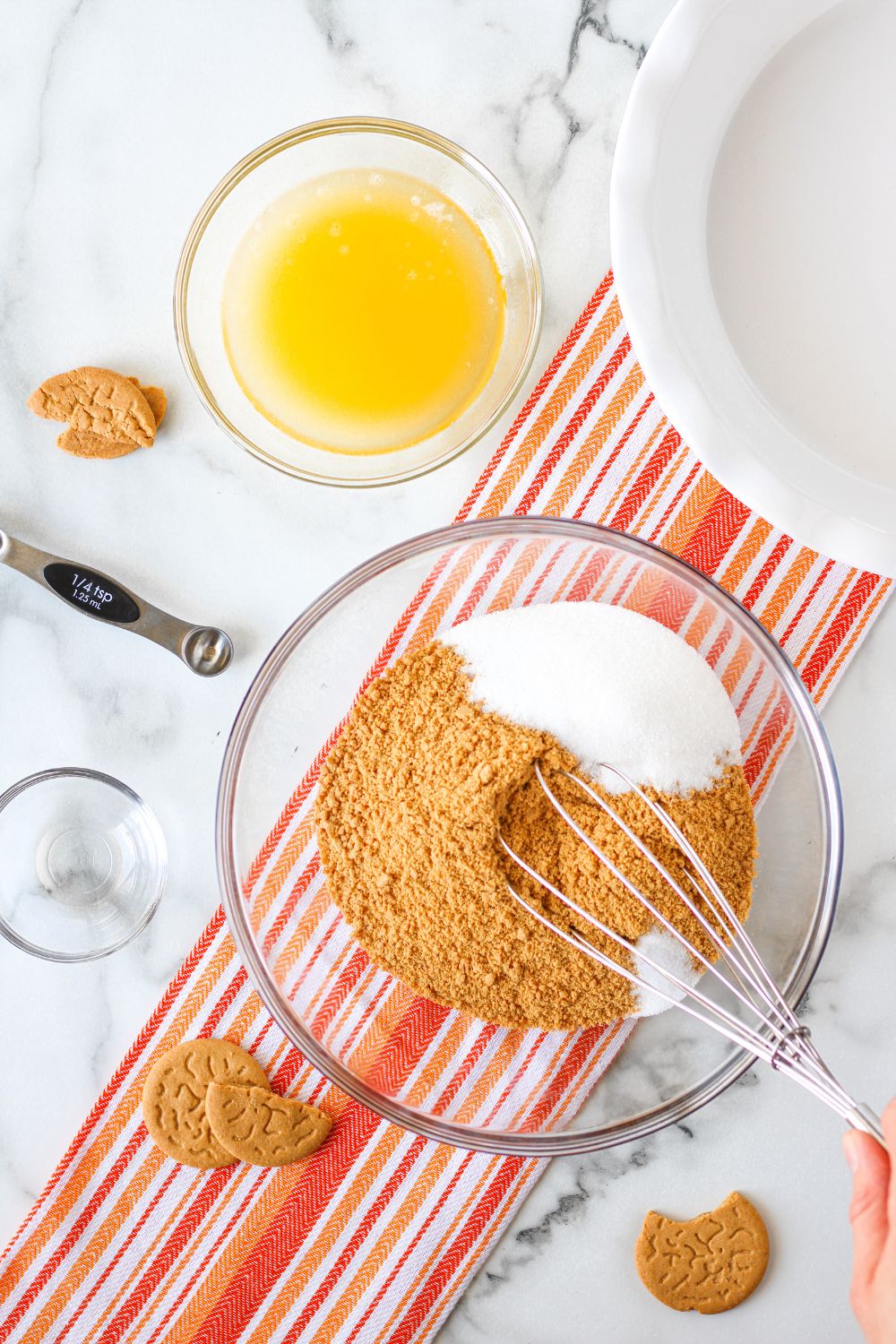 gingersnap based crust