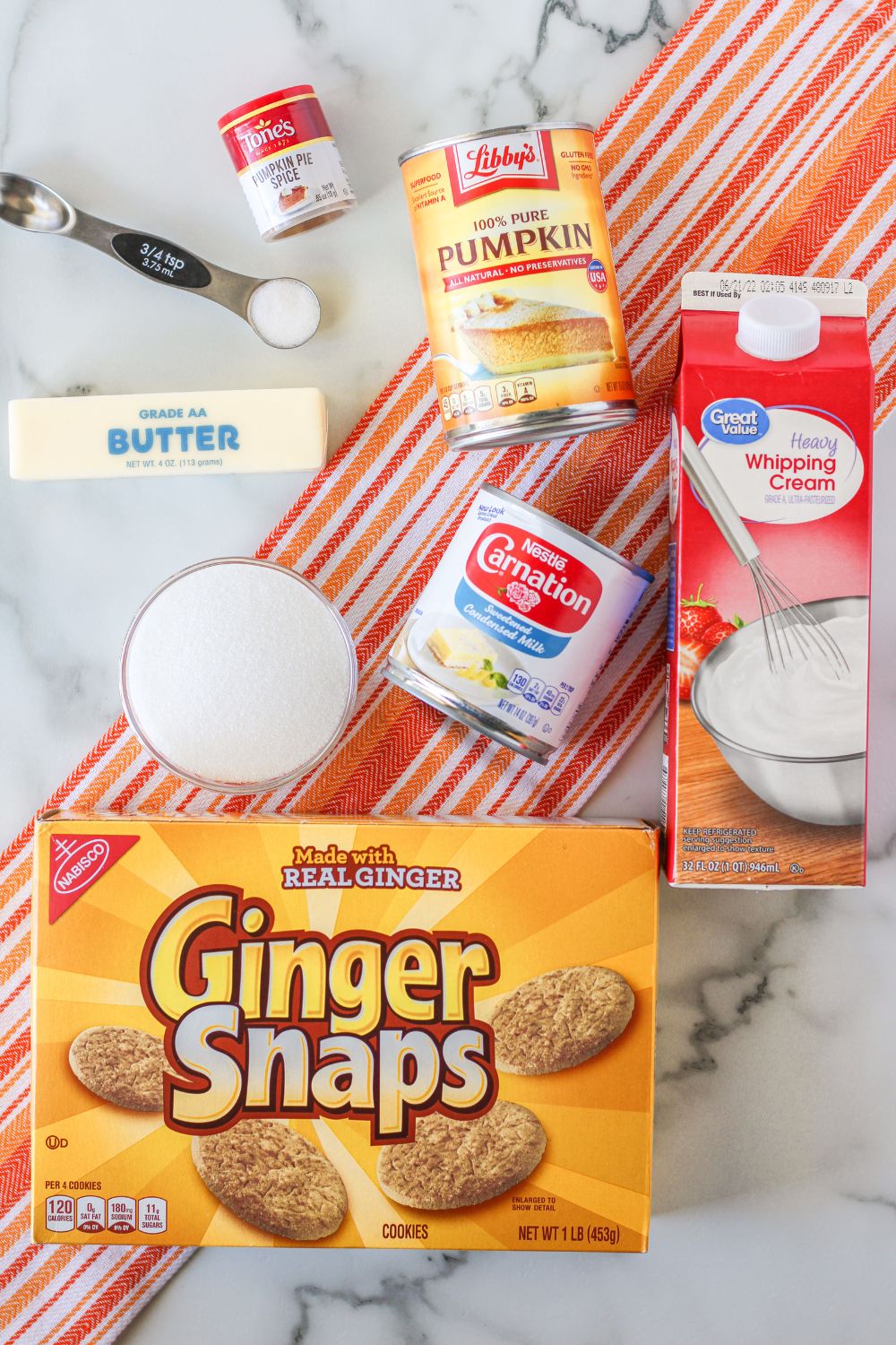 gingersnap pumpkin ice cream