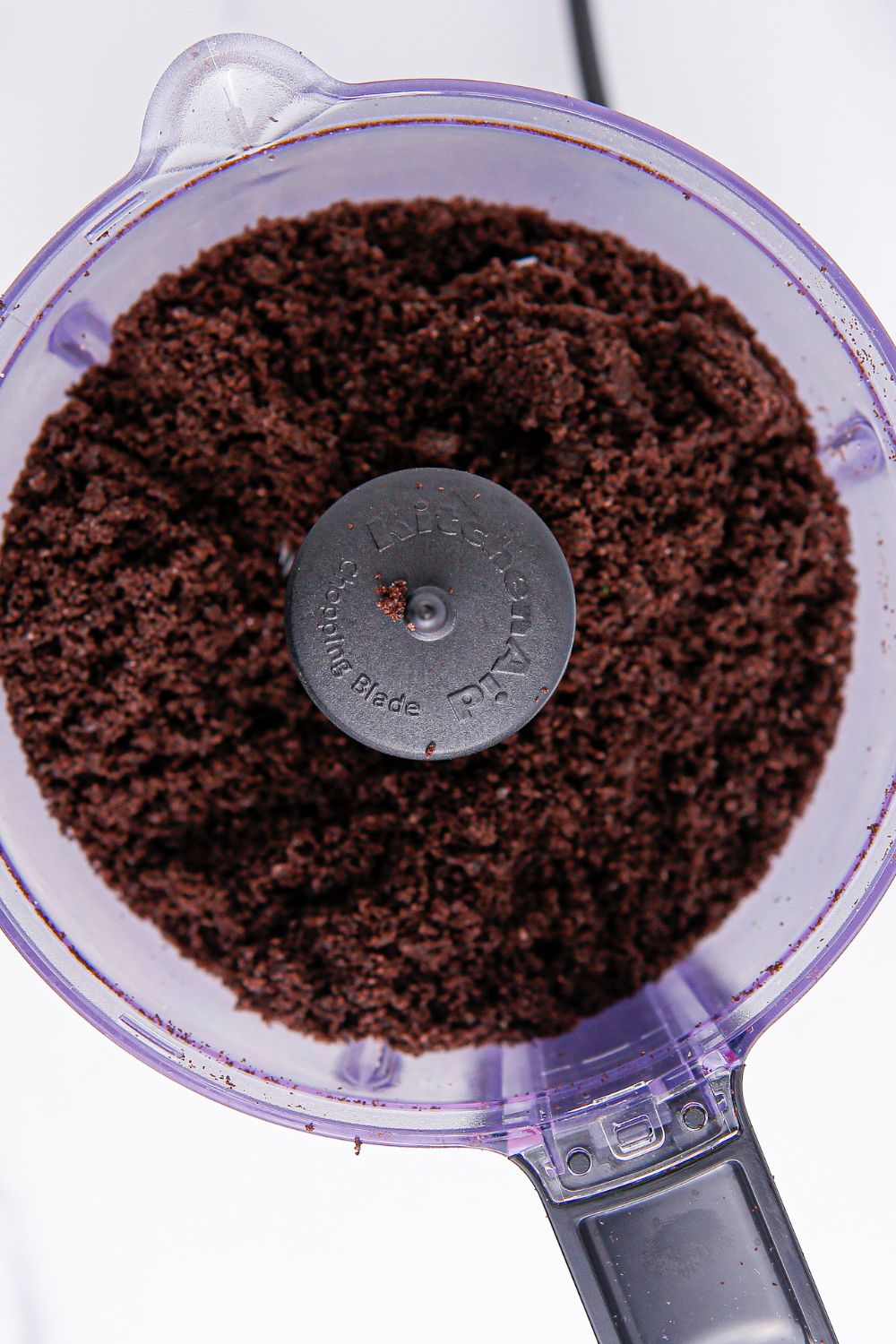 oreo crushed in food processor