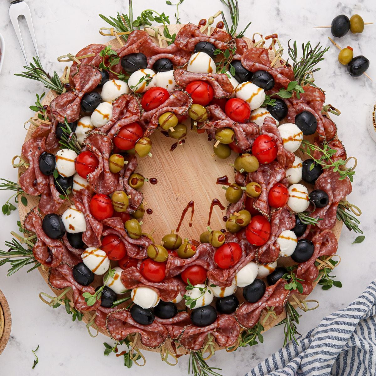 Antipasto Wreath