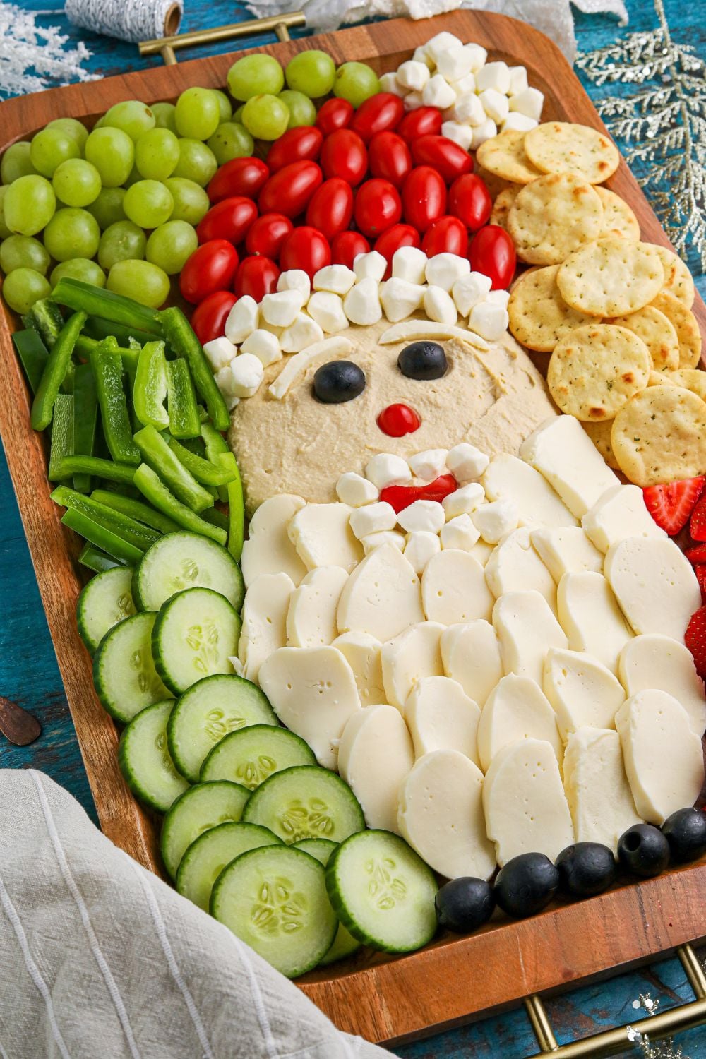 Christmas Santa Snack Tray