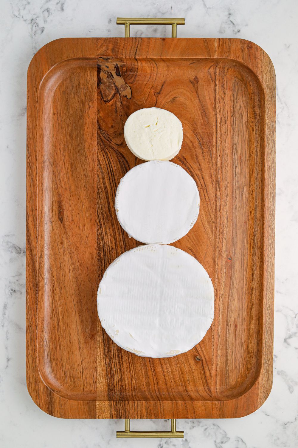 cheese on platter