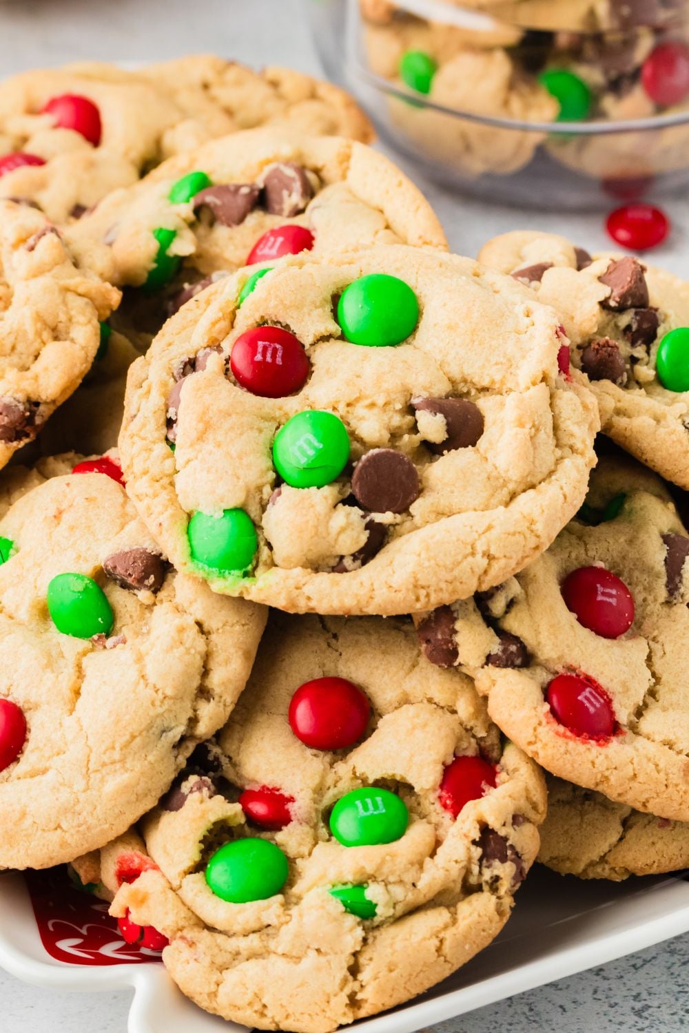 Christmas Cookies on platter
