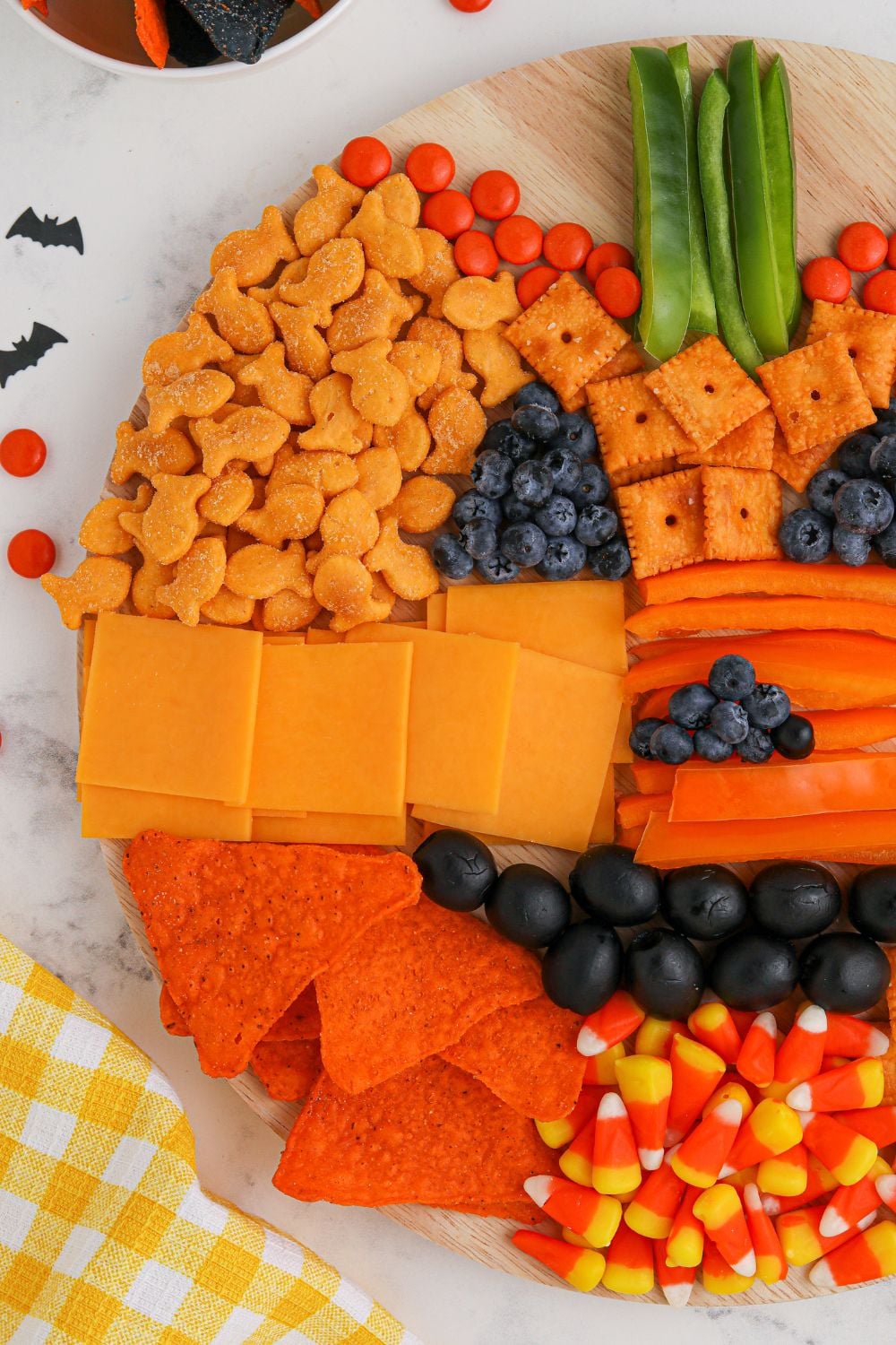 halloween snack board