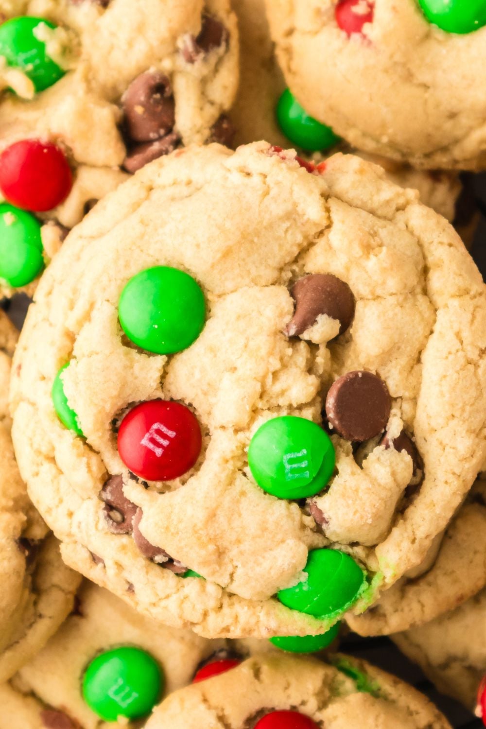 close up of cookie