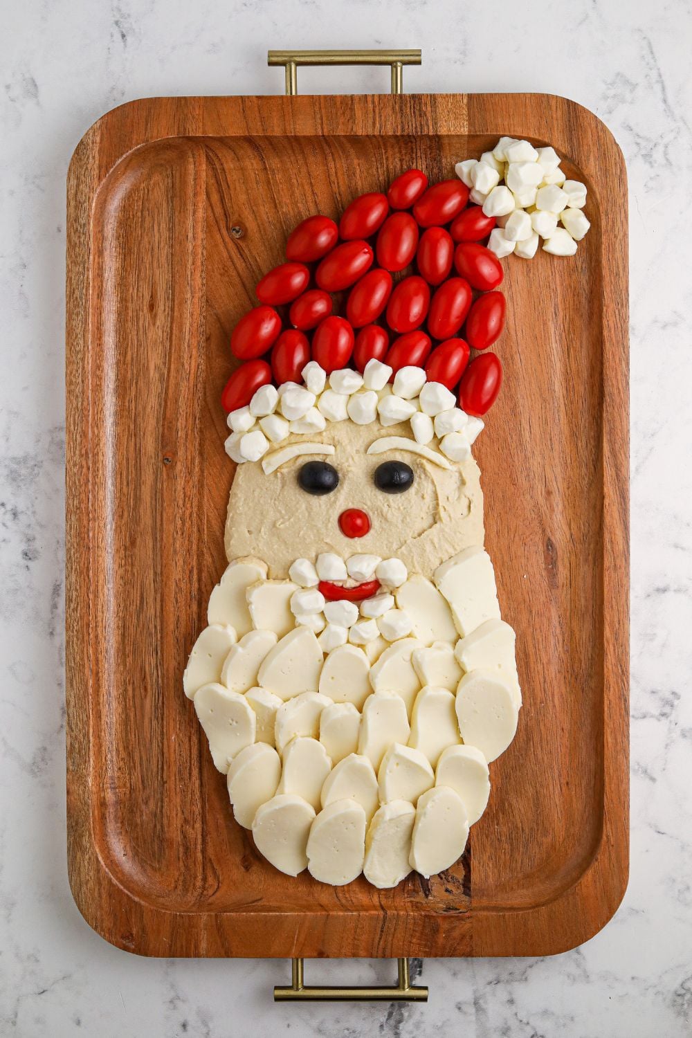 building a Santa tray