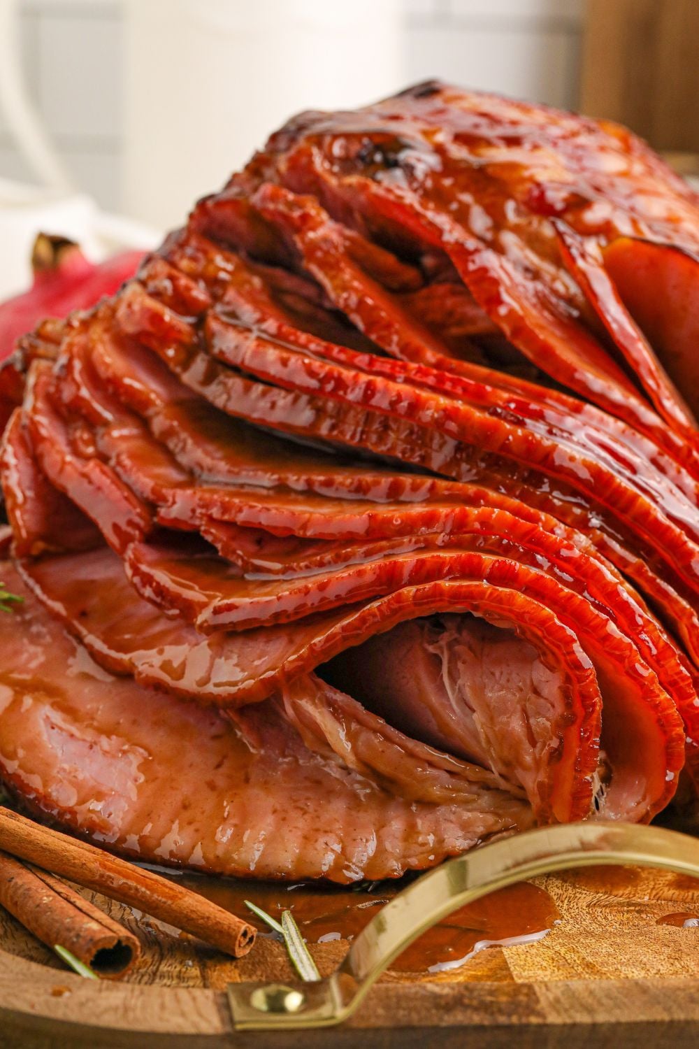 Dr. Pepper Ham close up view