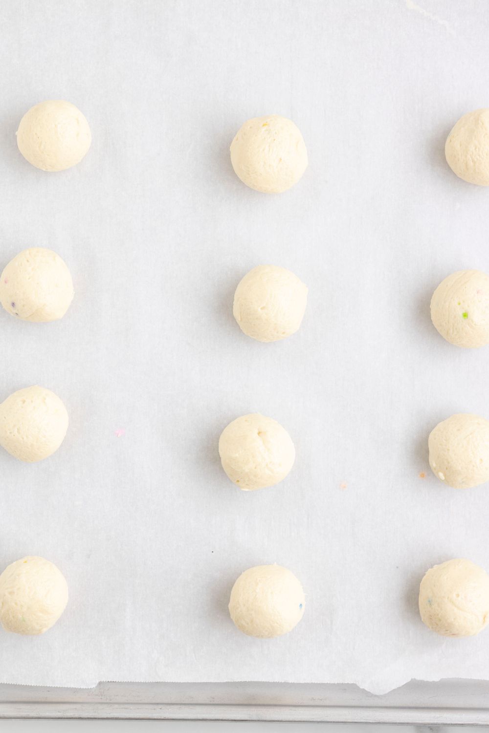 truffles on parchment paper