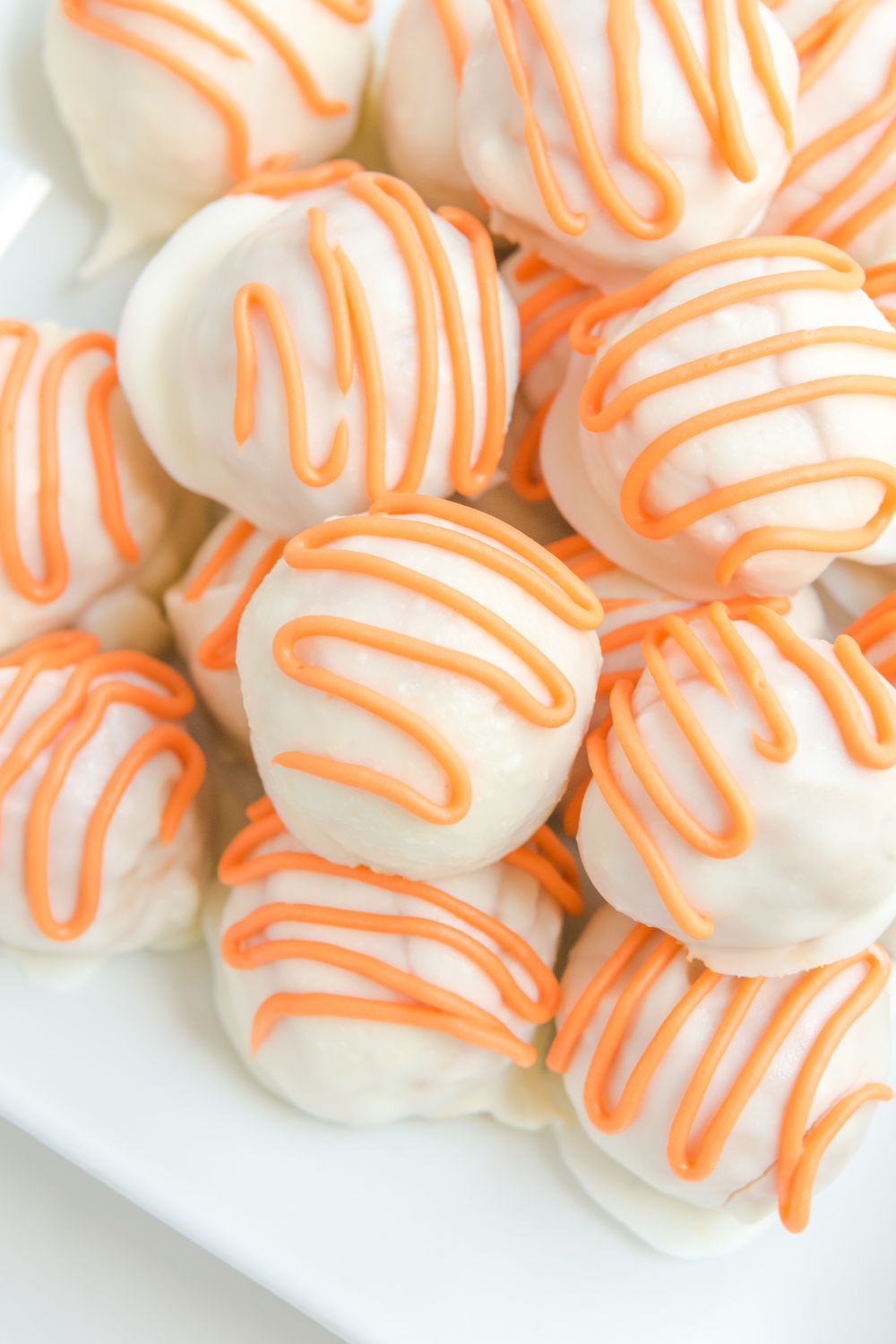 truffles pumpkin spice on plate