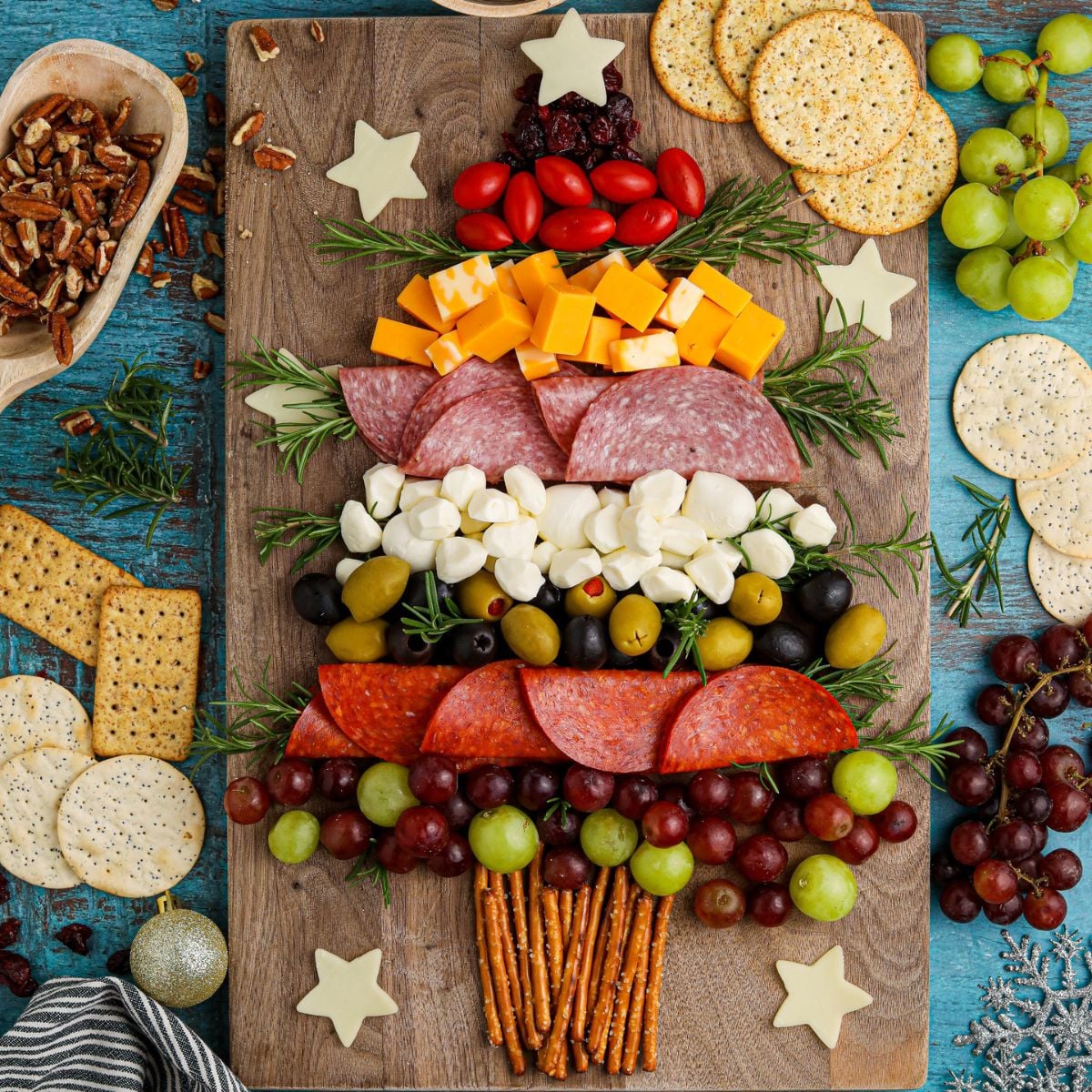 Christmas Tree Charcuterie Board