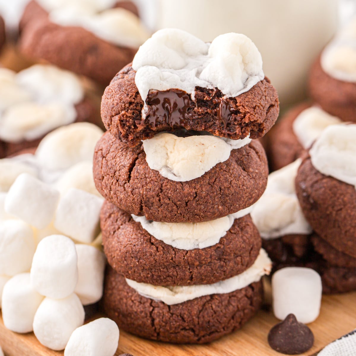 Hot Chocolate Cookies