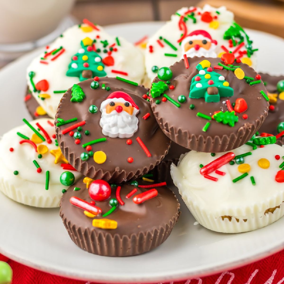 Christmas Peanut Butter Cups