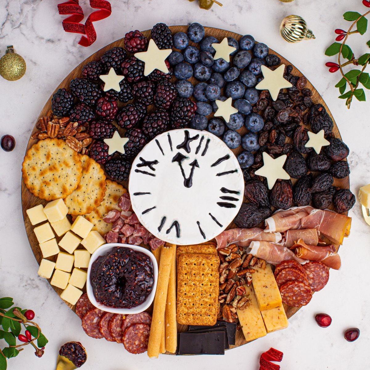 New Year’s Eve Charcuterie Board