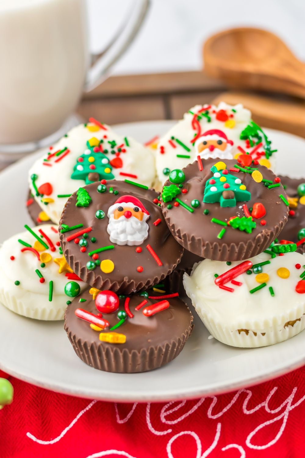 platter of peanut butter cups