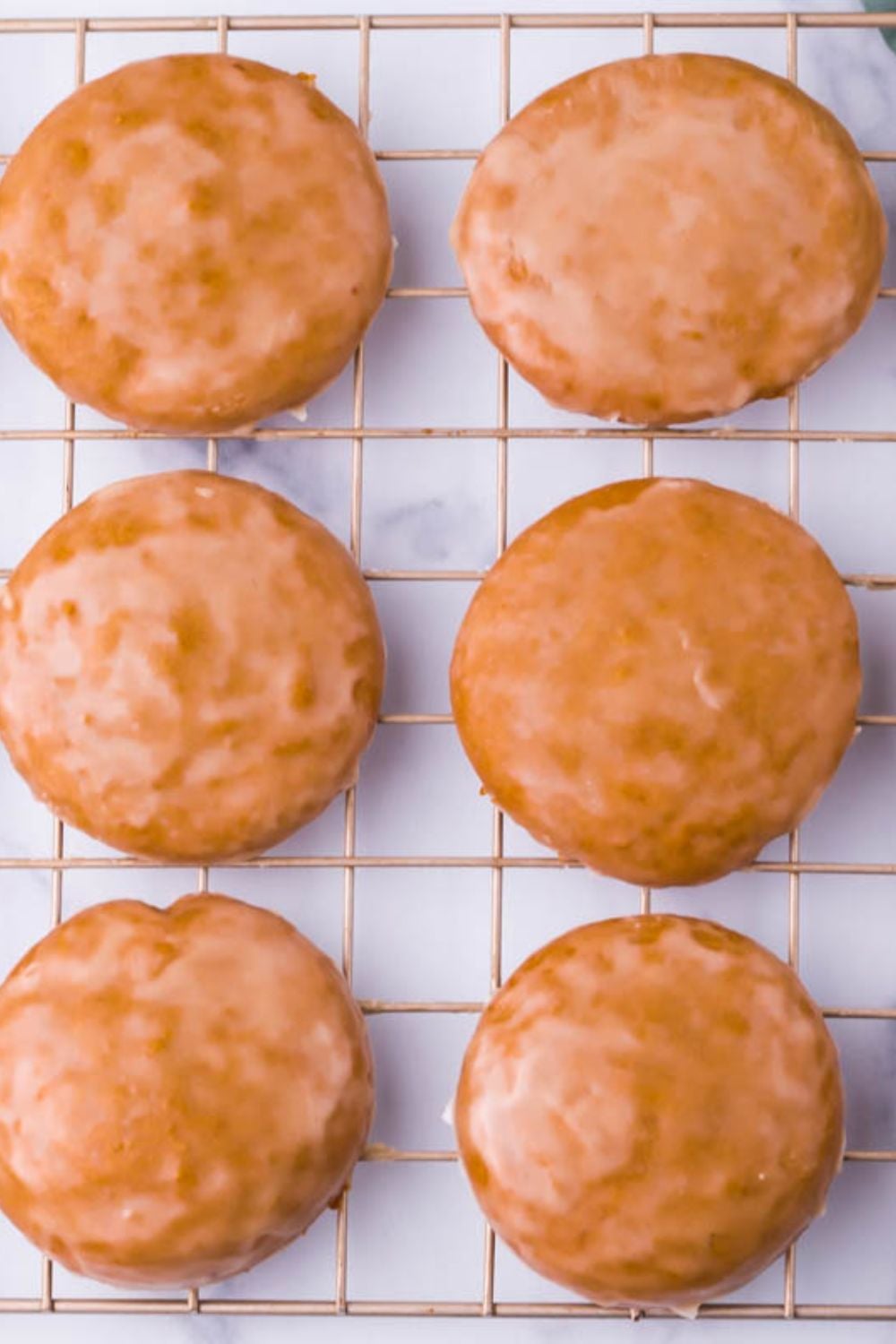 german cookies on a metal cooling rack on table
