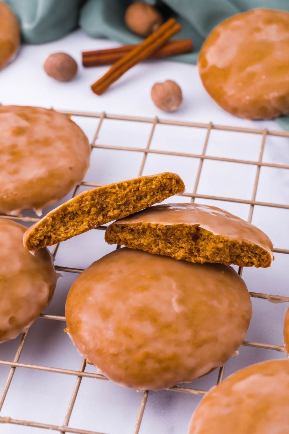 cookies on cooling rack