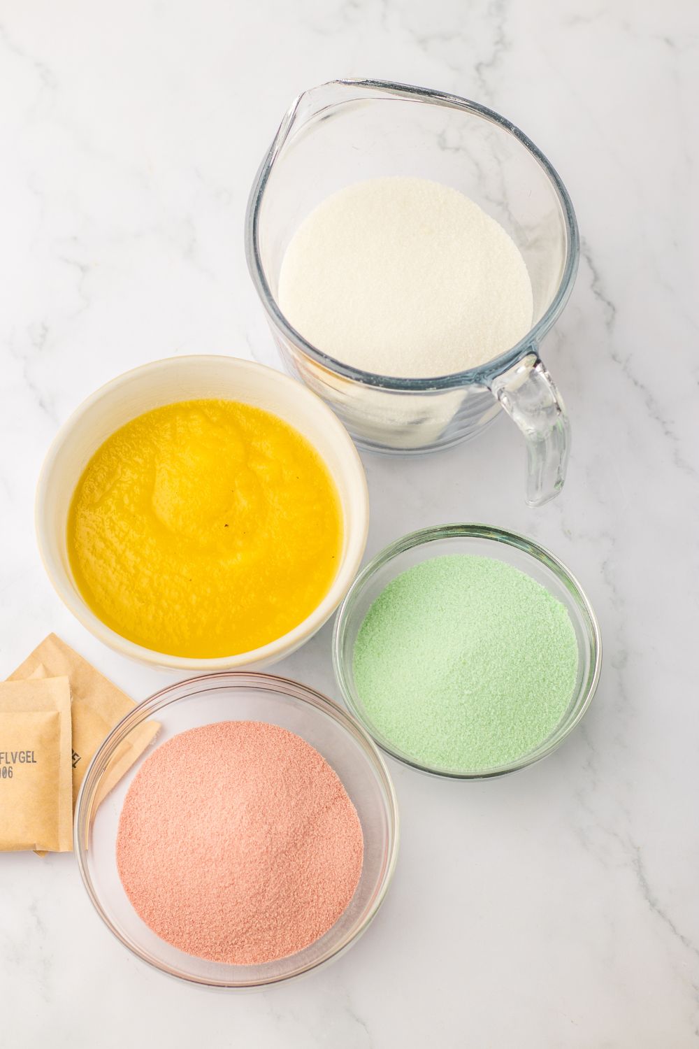 ingredients for gum drops